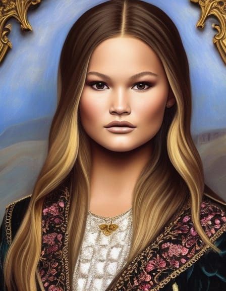 Medieval Portrait of Olivia Holt