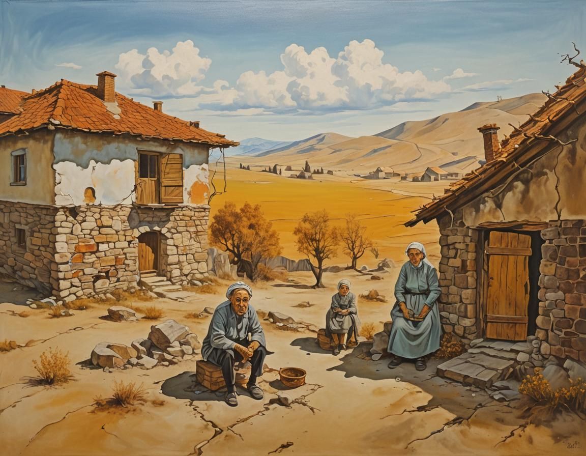 Surreal Bulgarian House Melts in Salvador Dali Style