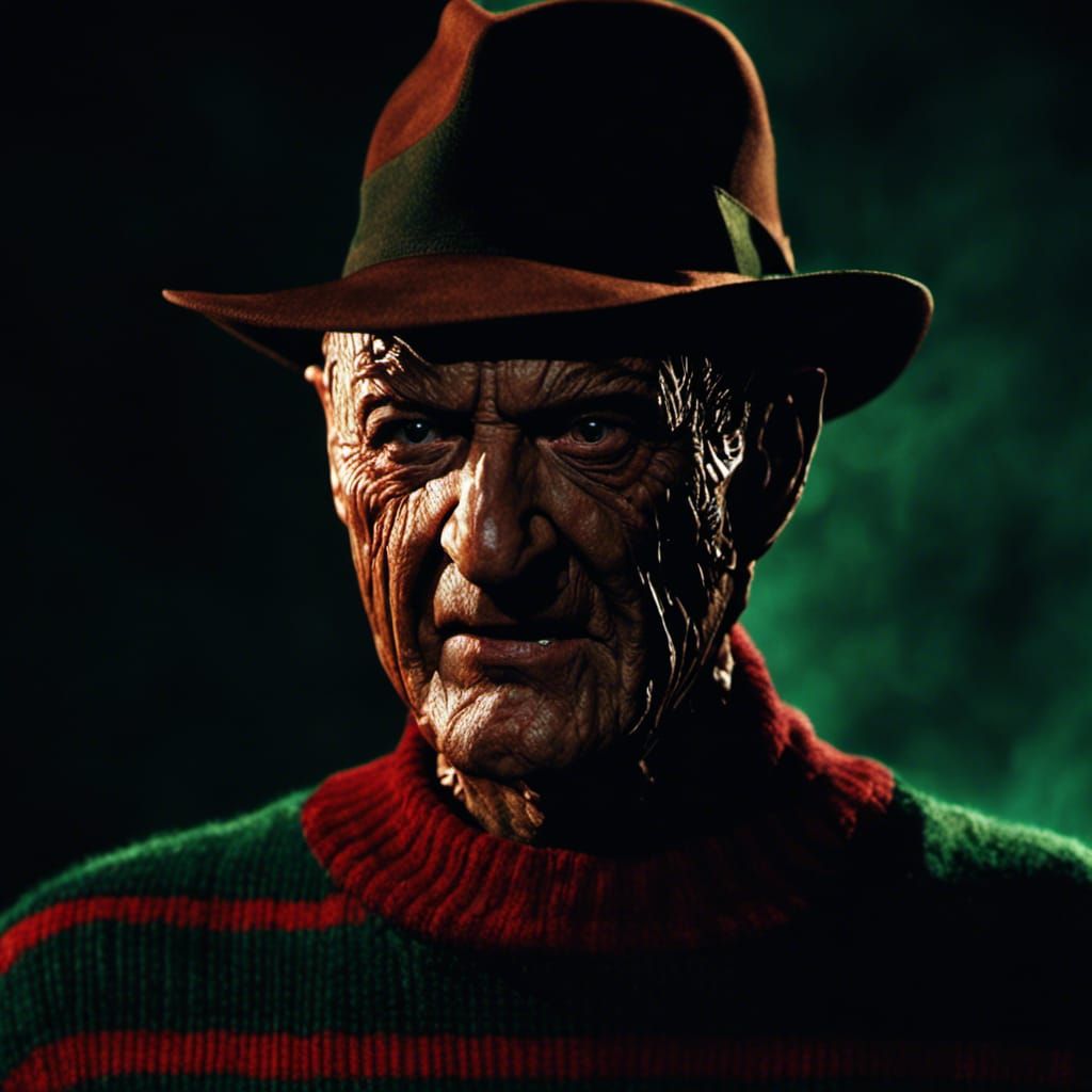 Freddy Krueger in Nightmare on Elm Street: 1980s Horror