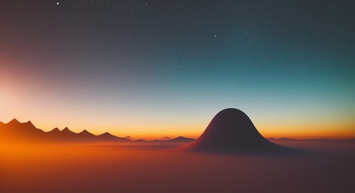 Surreal World with Ethereal and Mystical Elements