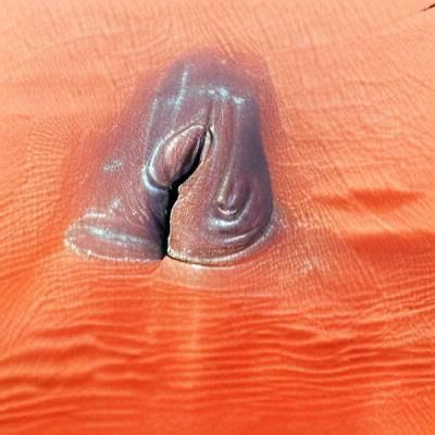 Surreal God Island Landscape
