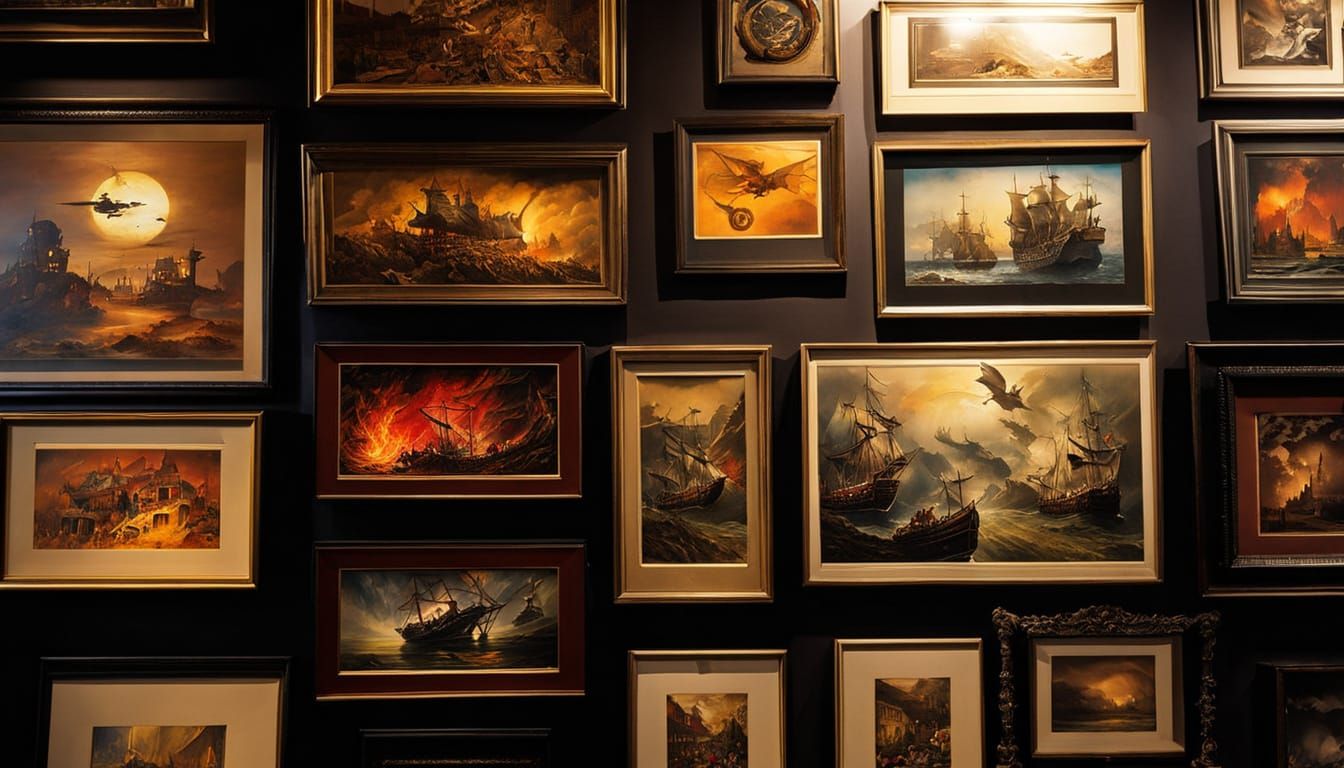 Surreal Flash Tattoo Art in Rundown Shop