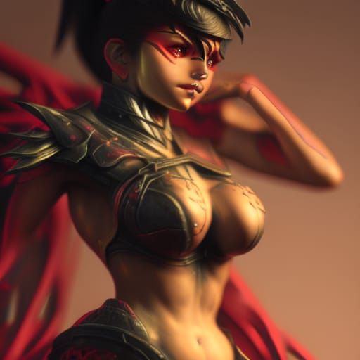 Avenging Angel statue...