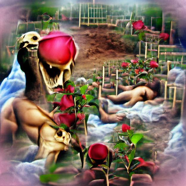 AI Generated Image From Empty Prompt