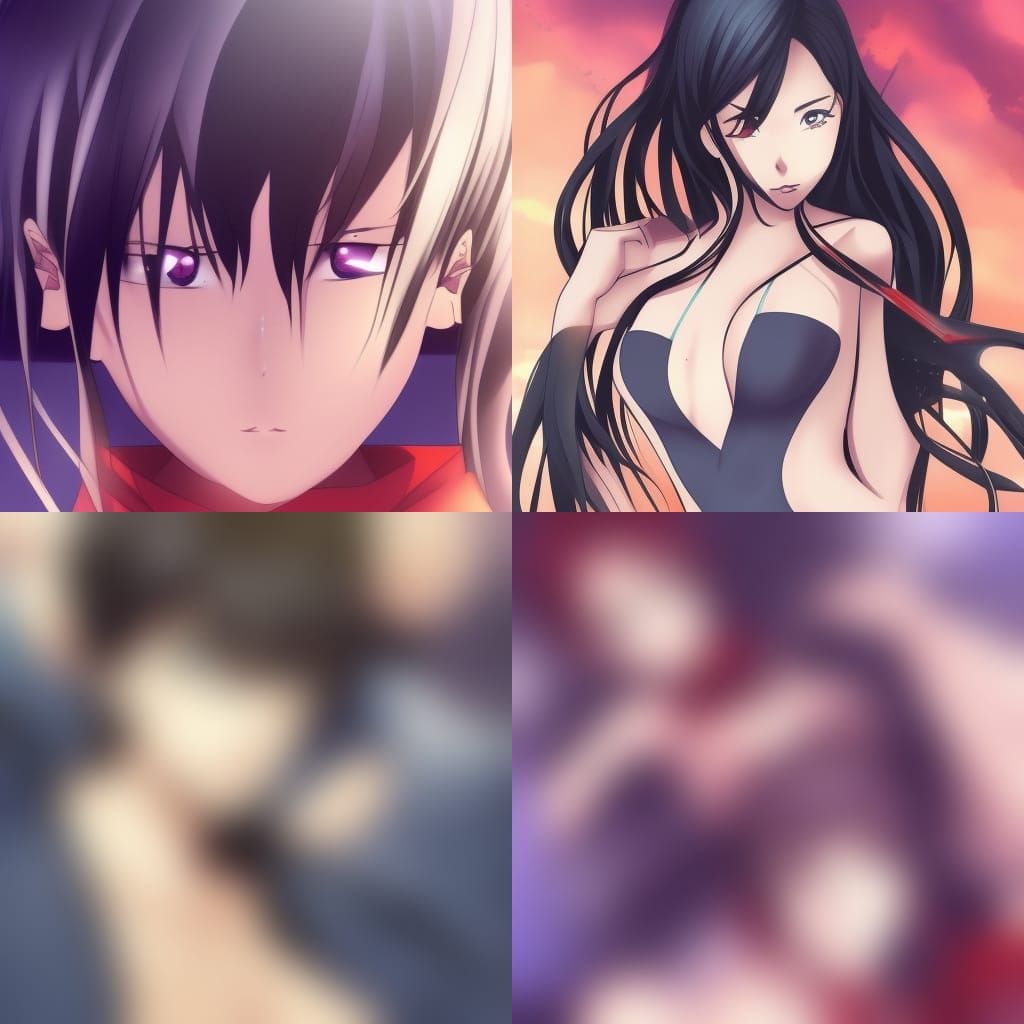 Hot People in Anime Key Visual Style