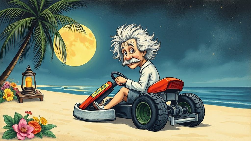 >>RETRO-POP-CARTOON<< EINSTEIN