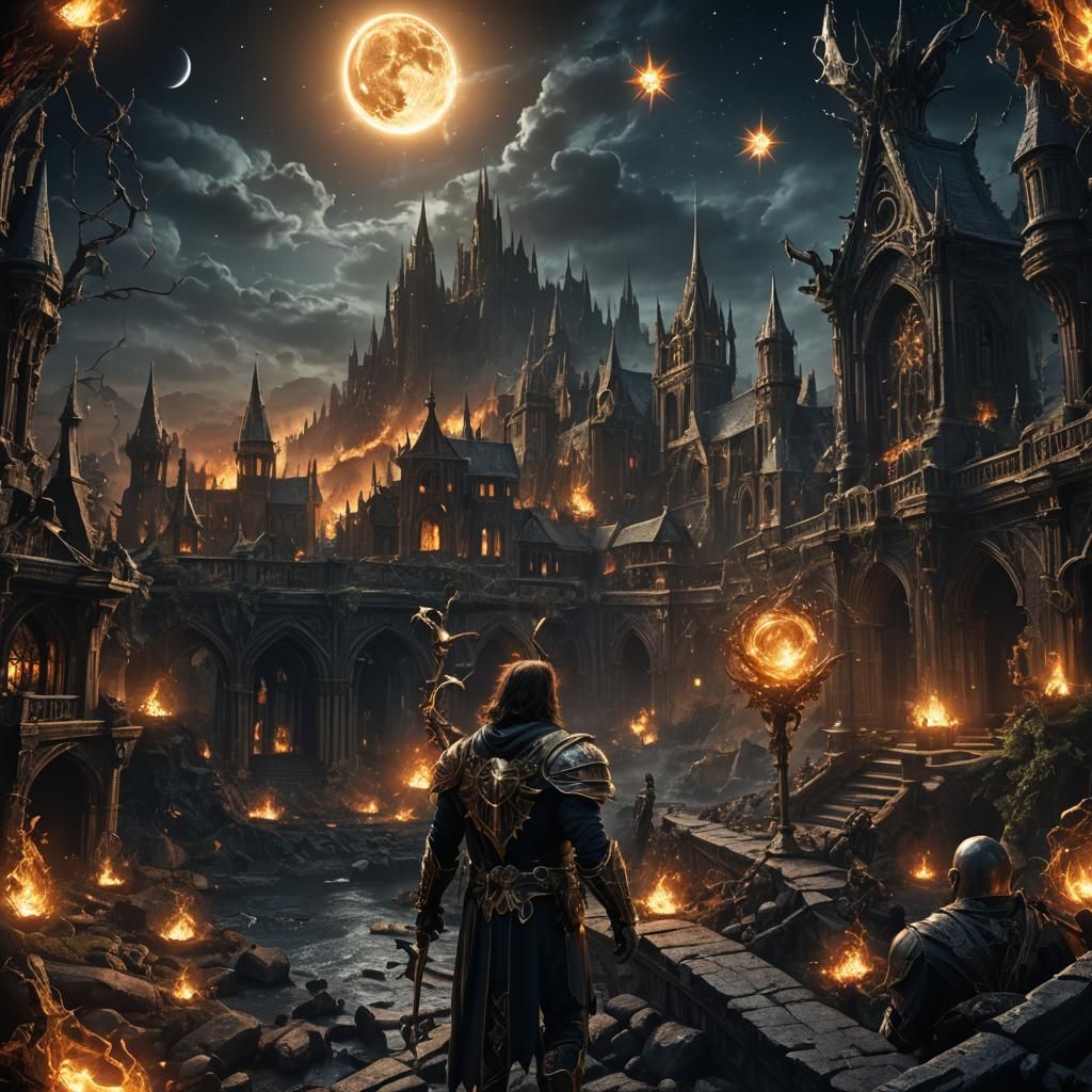 Guiding Star Shines Bright in Velvet Darkness