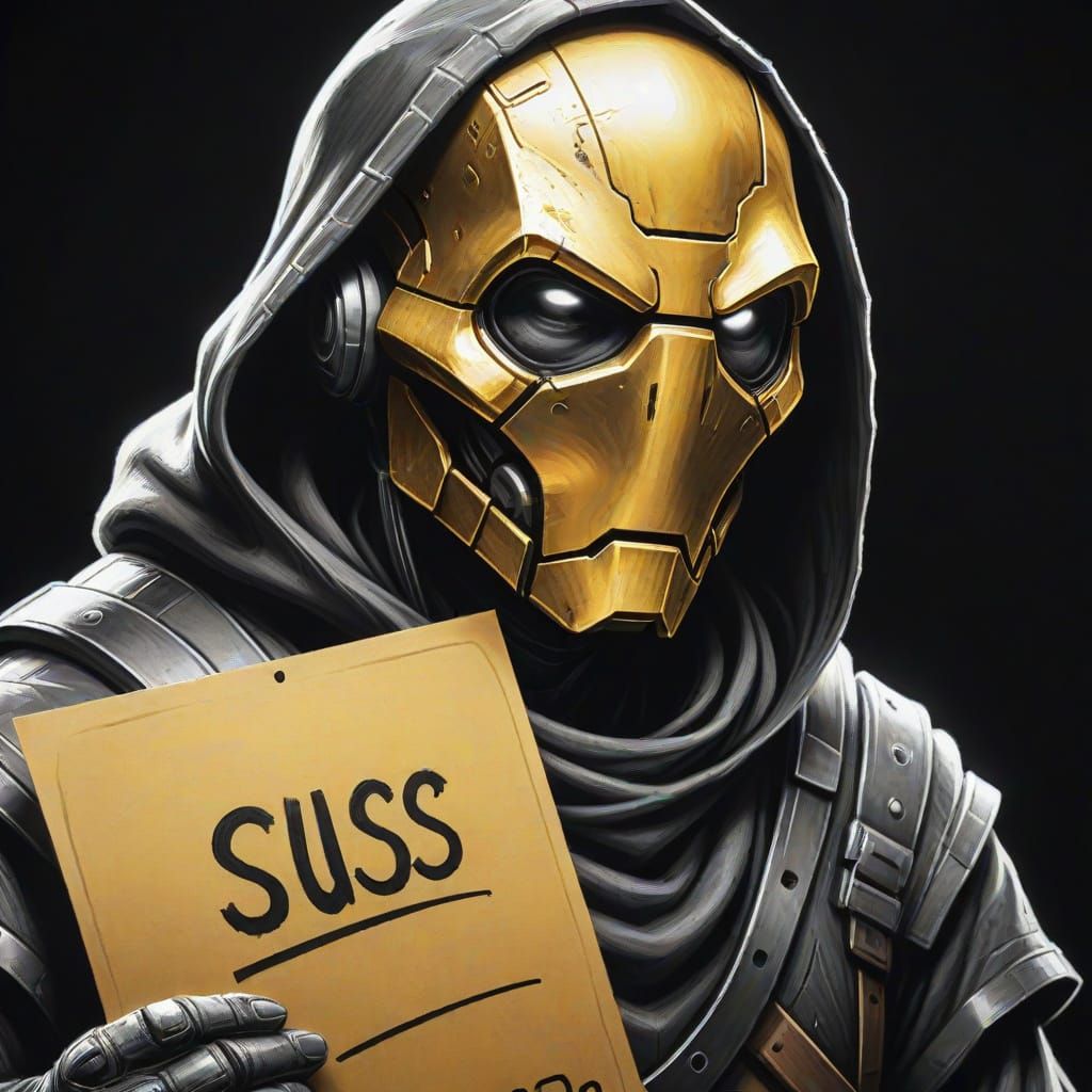 Masterpiece Charcoal Portrait of SUS