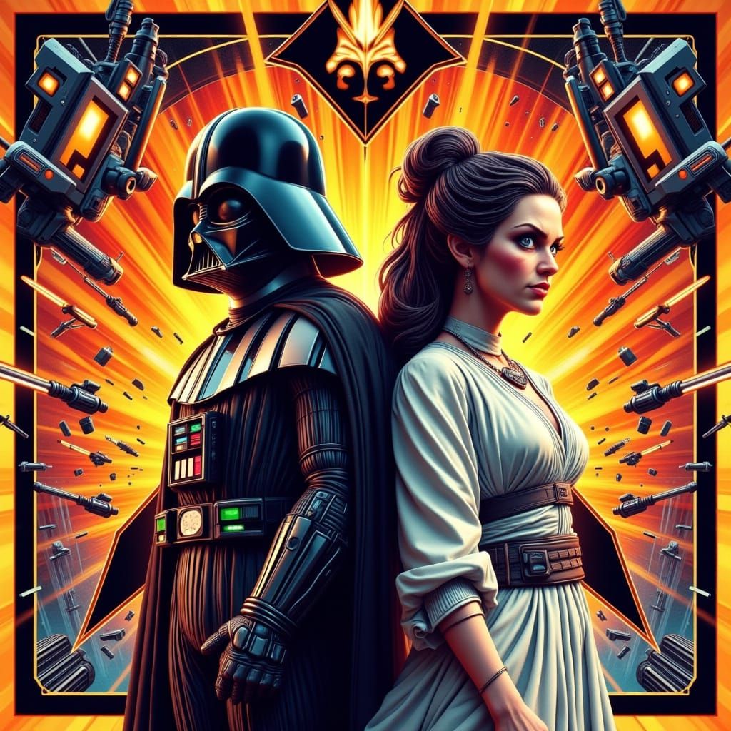 Star Wars: Cosmic Allegiance in a Galaxy of Contrast