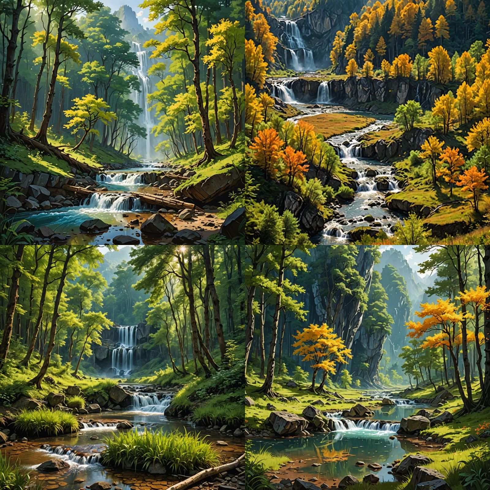 Scythian and Yamnaya Central Asian Landscape