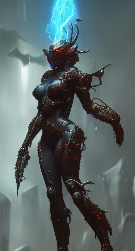 Steel-Souled Succubus and Circuit-Bound Daemoness