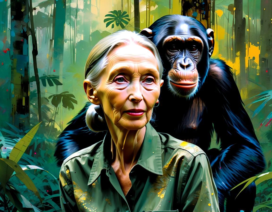 Woman who inspire - Jane Goodall