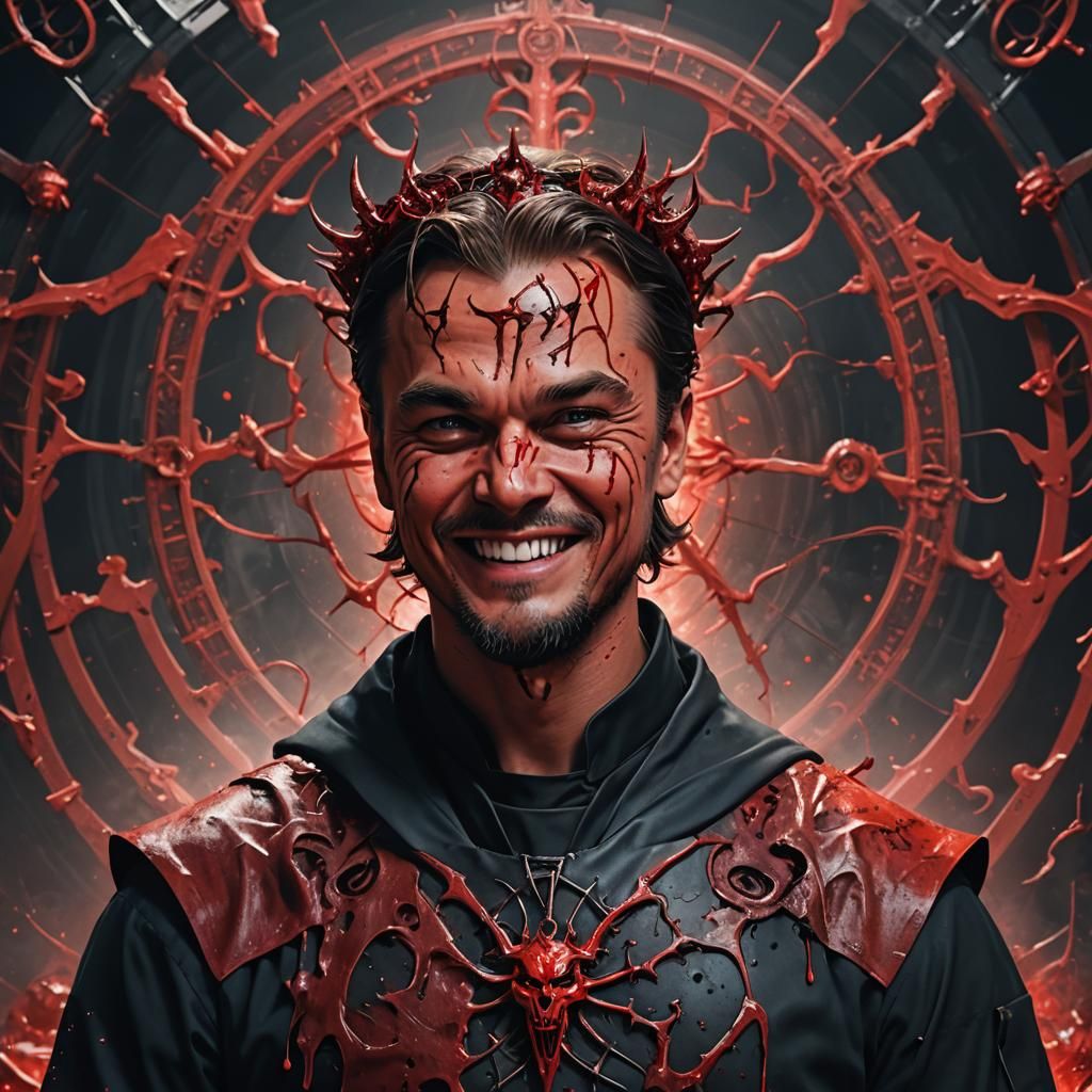 Leonardo Di Caprio satanic dentist