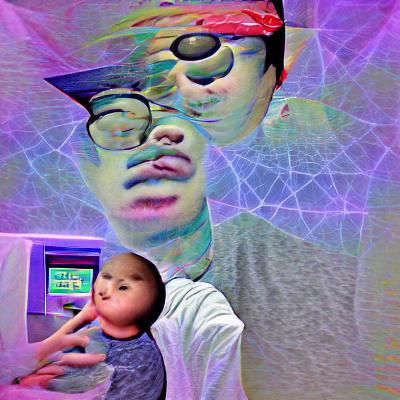 AI Generated Image with Blank Prompt