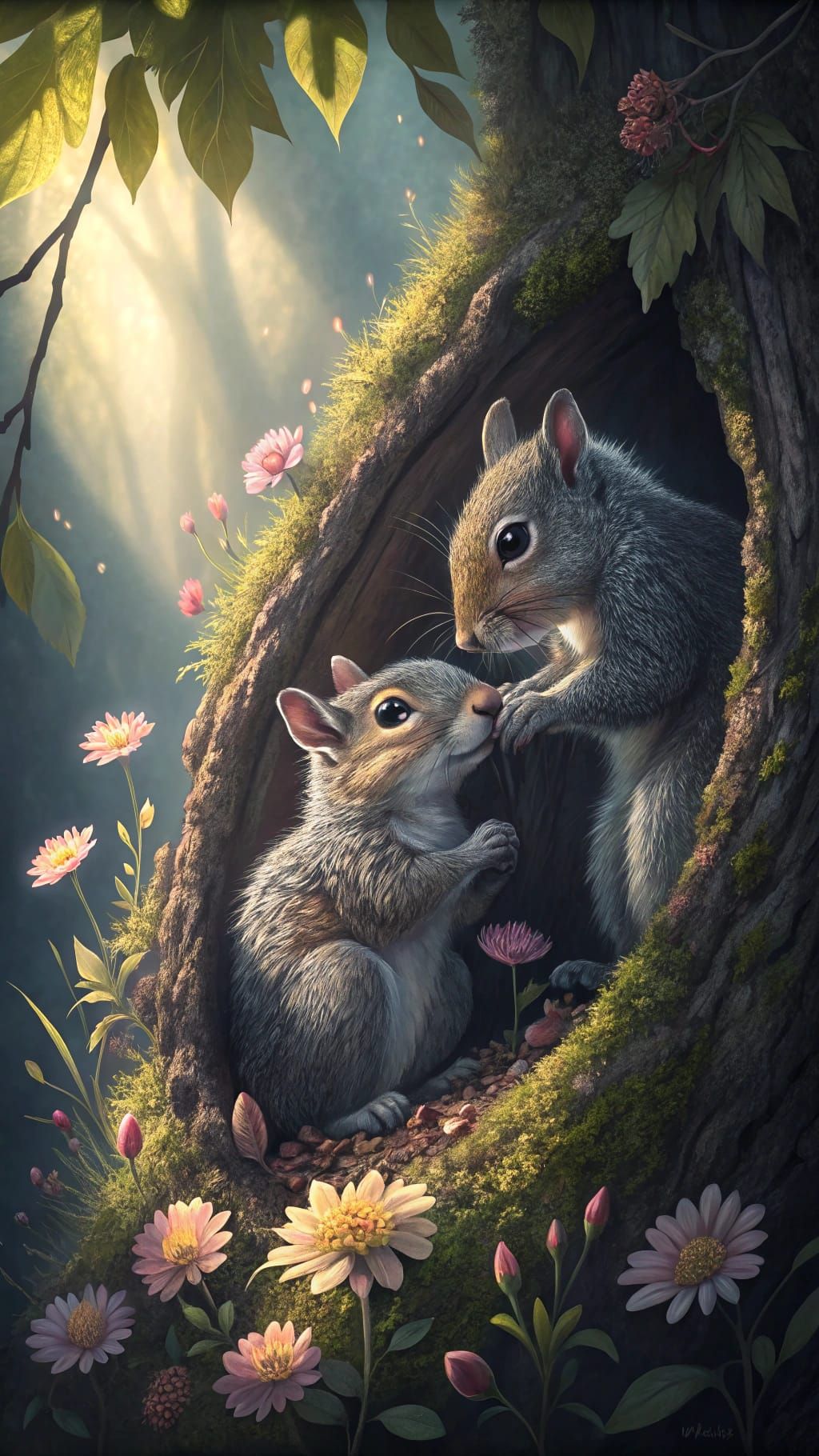 Spring Squirrels