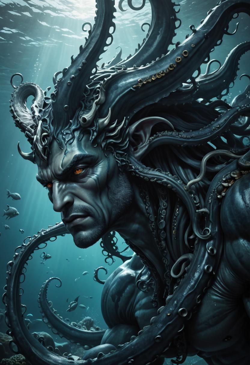 Clean-Shaven Poseidon, Ruler of the Sea