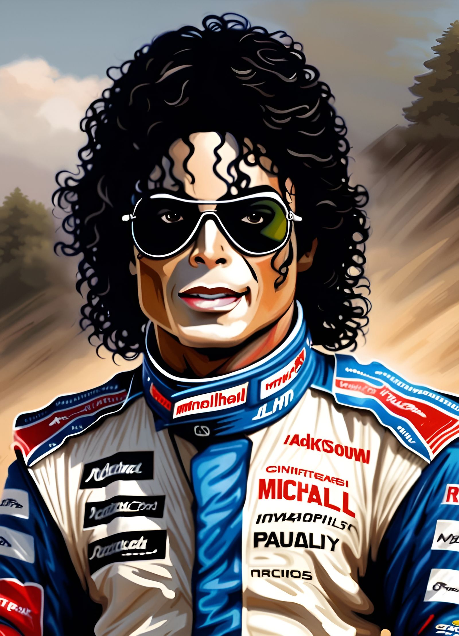 Michael Jackson: Rally Racing Driver Concept