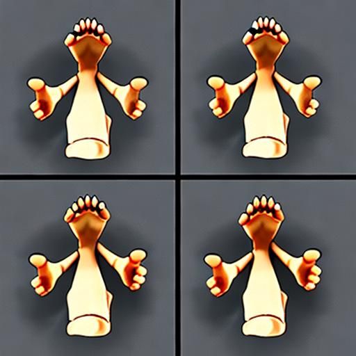 AI Generated Distorted Figure