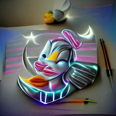 Simple AI-Generated Image of Unspecified Subject