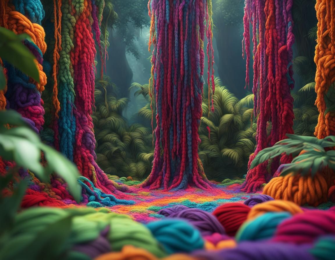 Crochet Amazon Rainforest: Fantastical Wool Art