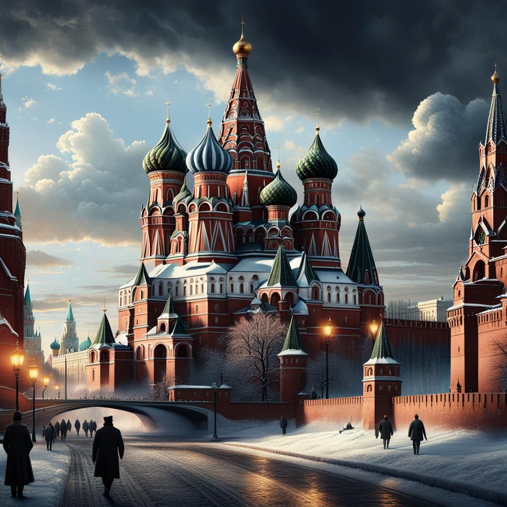 Kremlin, Moscow: Epic Cinematic Digital Matte Painting
