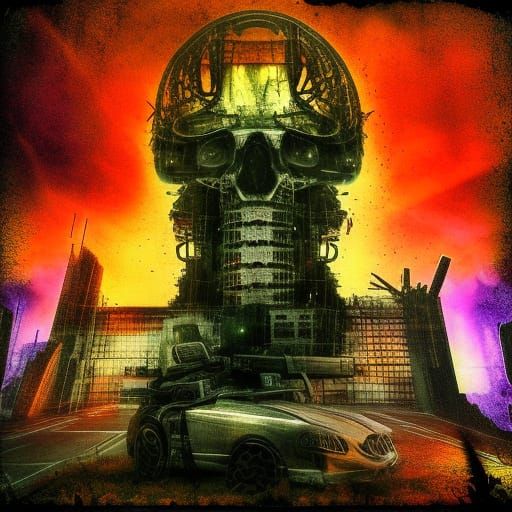 Dystopian Dreamcore Nightmare in HDR