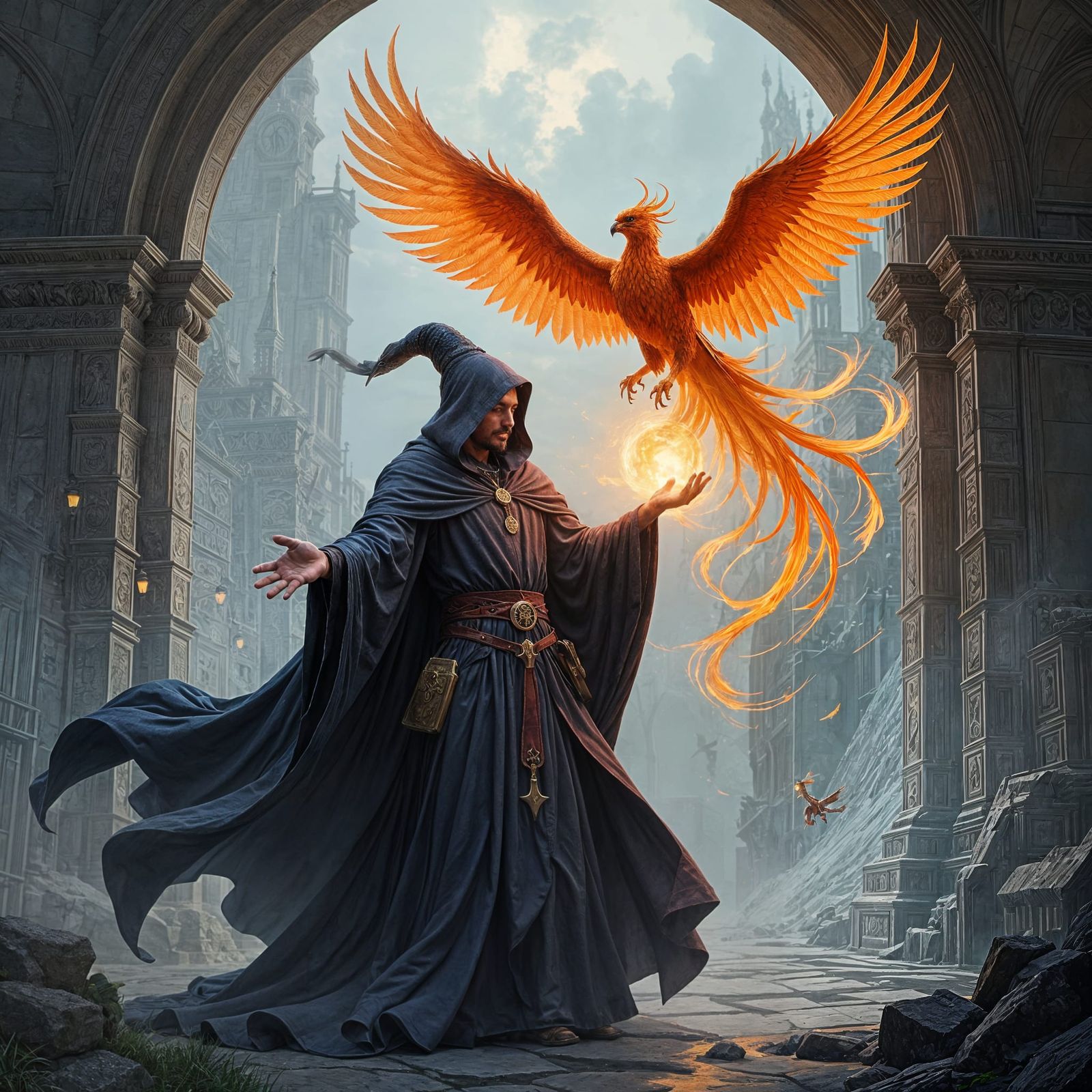 Sorcerer and the Phoenix
