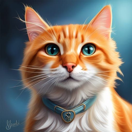 Photorealistic Catwalk Cat in Sharp 8K