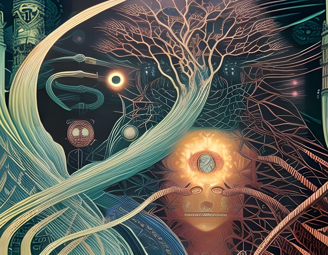 Biomechanical Horror Inspired by Giger and Ngai