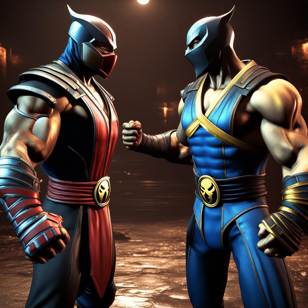 Marvel vs DC: Mortal Kombat Edition in 3D