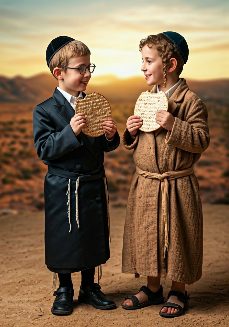 Traditional Meets Modern in a Heartwarming Moment of Jewish ...