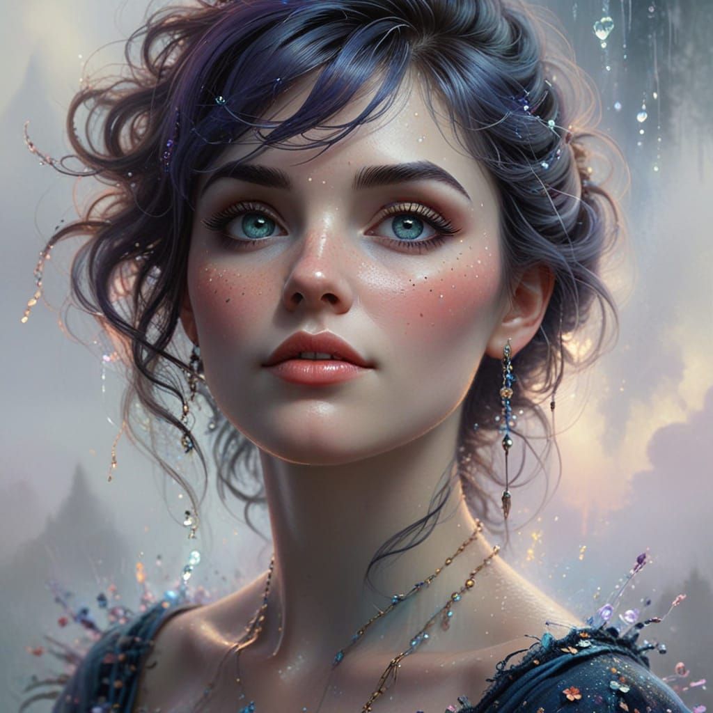 Ethereal Whispers of Fantasy in Soft Light