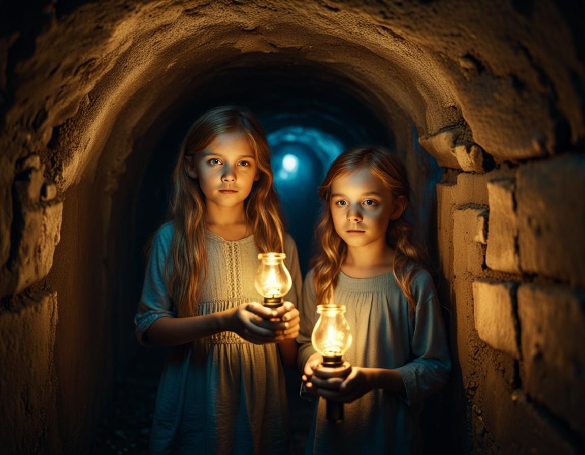 Little Maidens in the Blackened Tunnels
