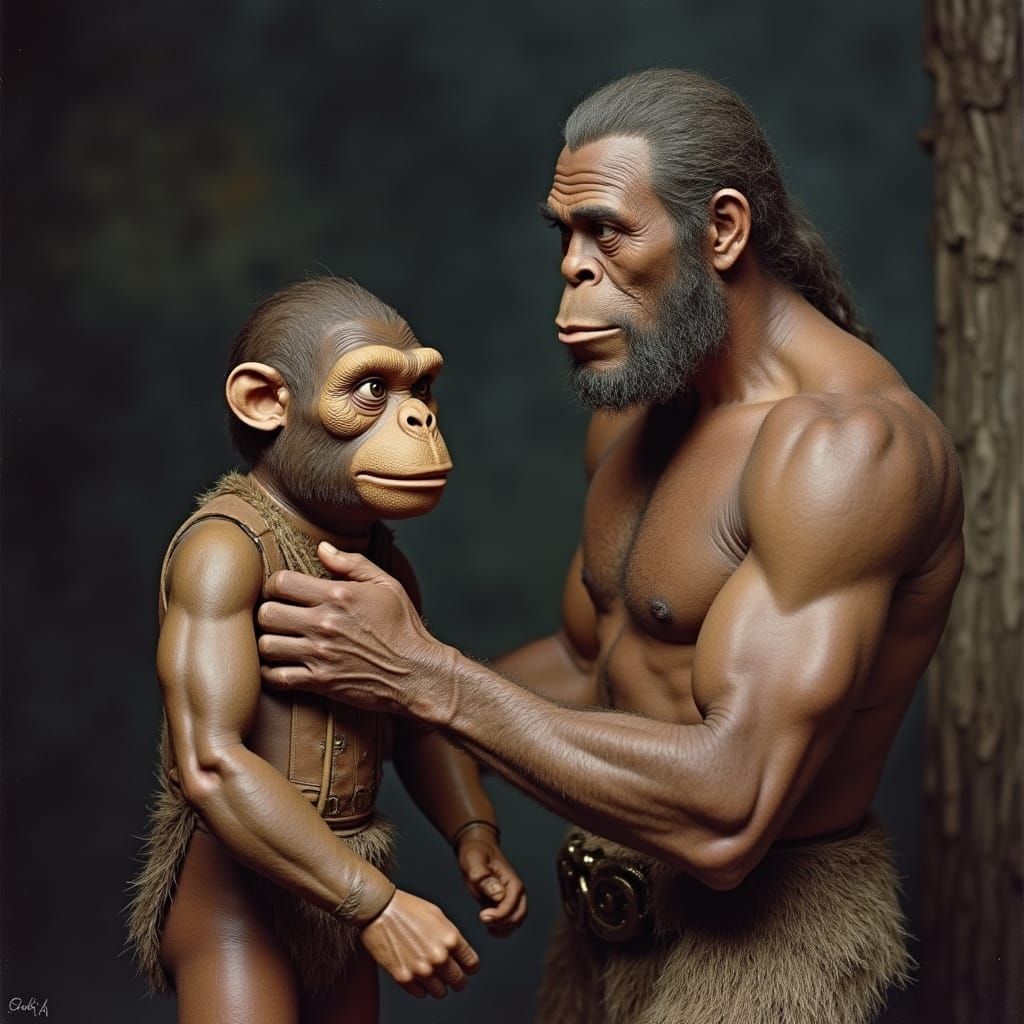 Evolution takes a weird turn on The Planet of the Apes!