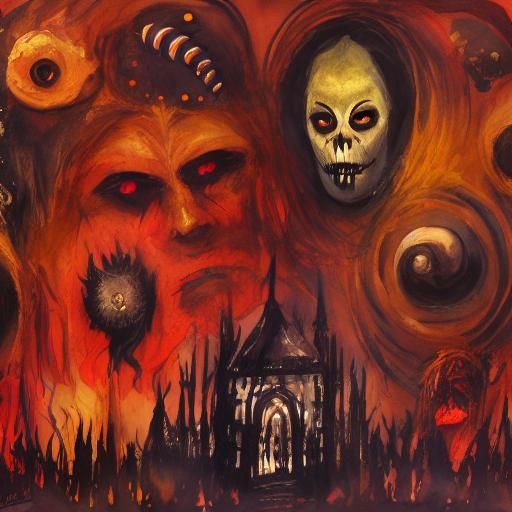 Macabre Monsters and Clowns Cause Chaos at Dusk