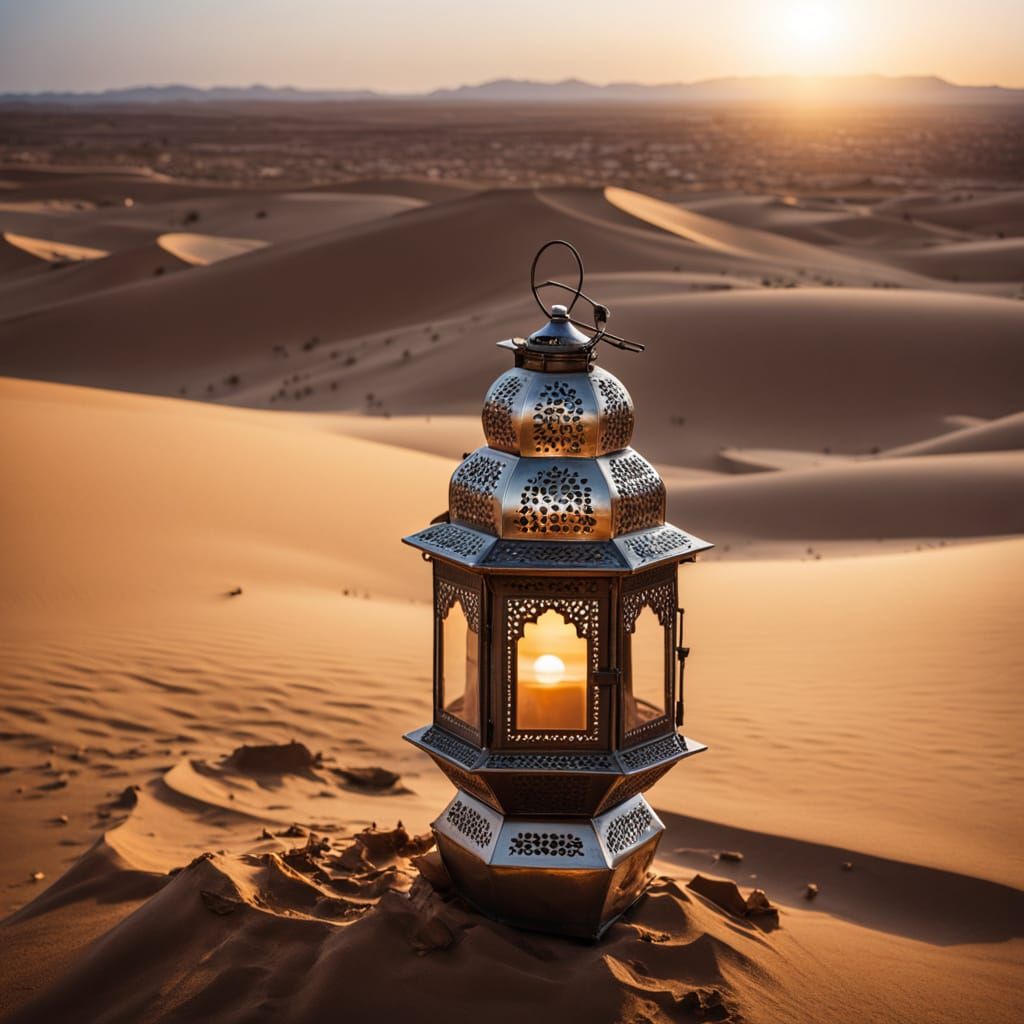 Moroccan Desert Odyssey in Cinematic Film Style