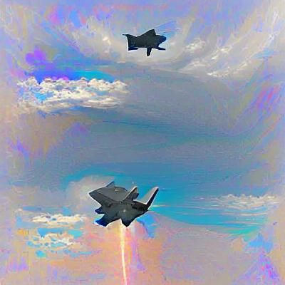F-35 Fighter Jet in Flight