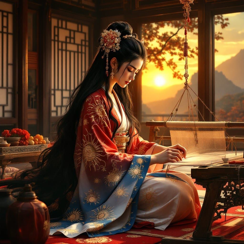 Wakahirume Goddess of the Rising Sun in Edo Period Imperial ...