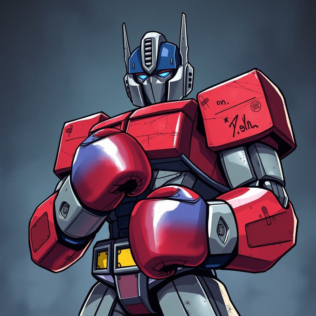 Optimus Prime Ready to Box