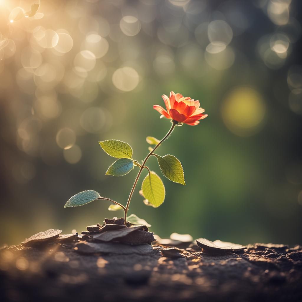 Hopeful Scene in Professional Photography Style