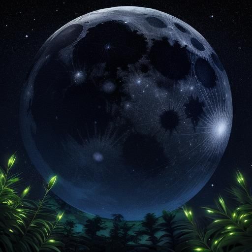 Etno Music Botanic UV Night Scene