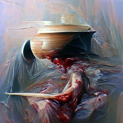 Death as Oil Painting by James Gurney