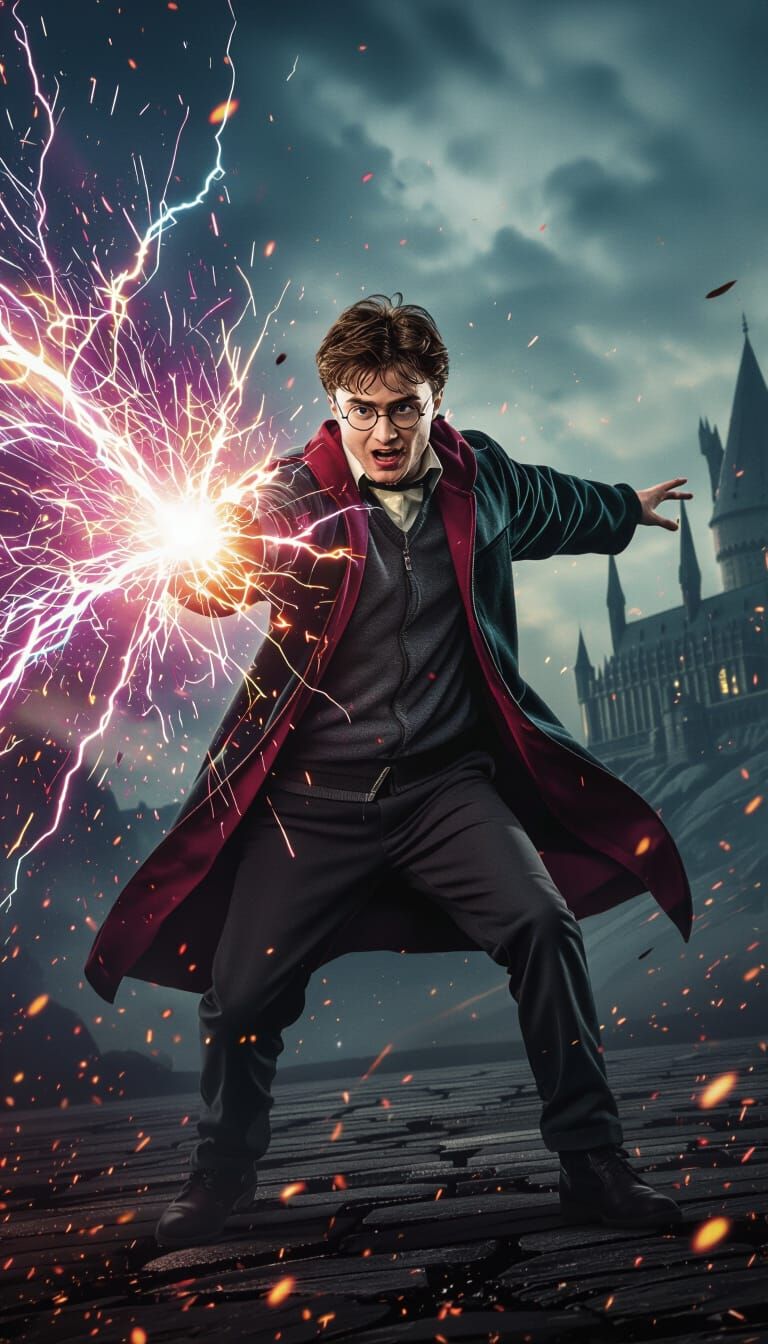 Harry Potter Unleashes Magic in Cinematic Style