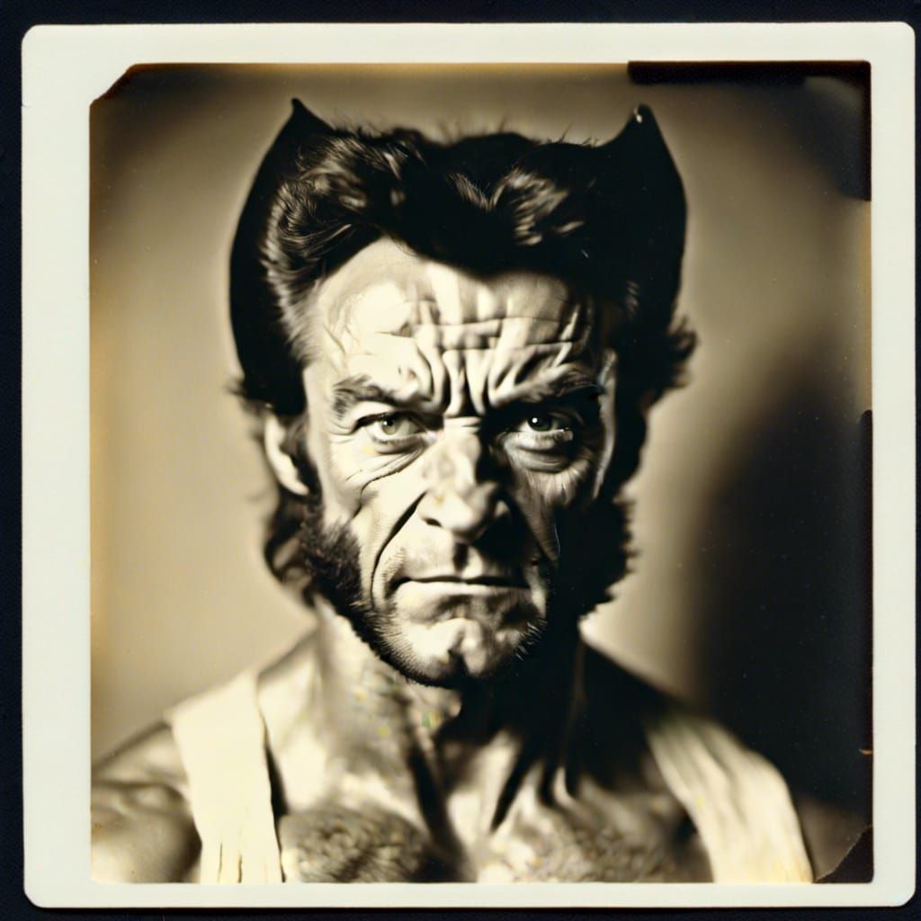 Vintage Polaroid James Howlett