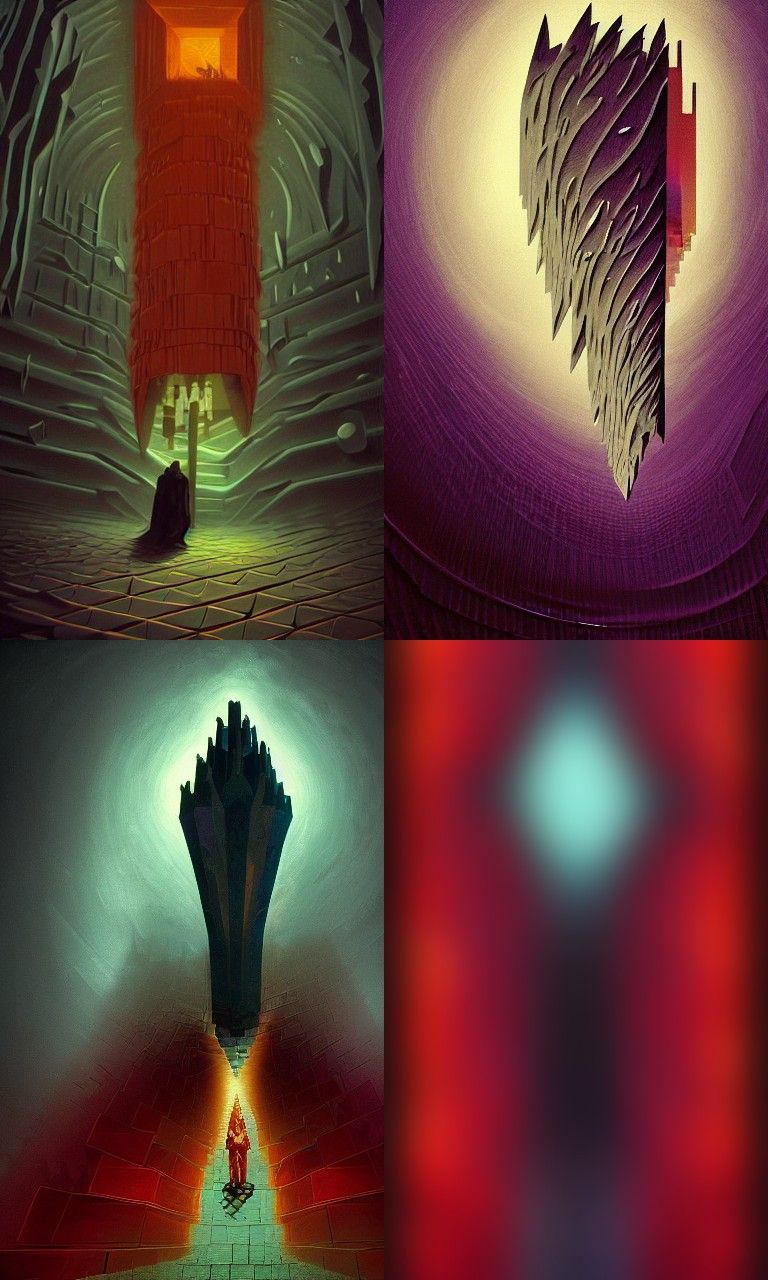 Surreal Bloodlight Reveals True Form in Abstract Style