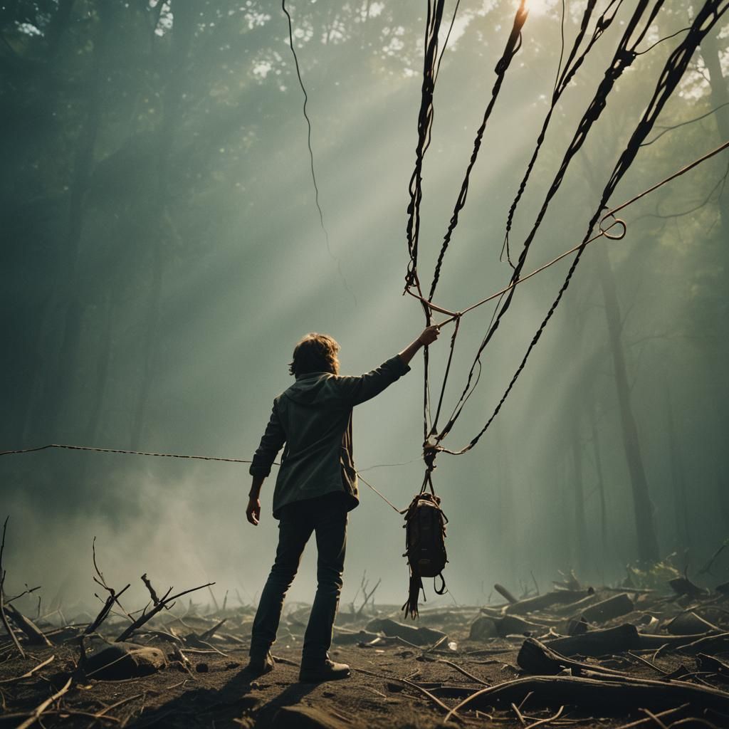 Cinematic Puppet Free From Strings: Film Still