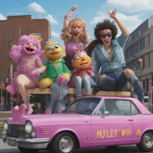 Sunny Day
Sweepin' the clouds away
On my way to where the air is sweet
Can you tell me how to get?
How to get to Sesame ...