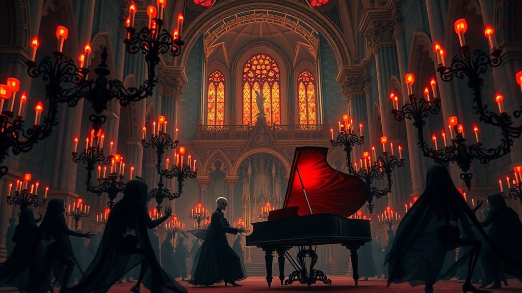 Gothic Cathedral Dance of the Dead