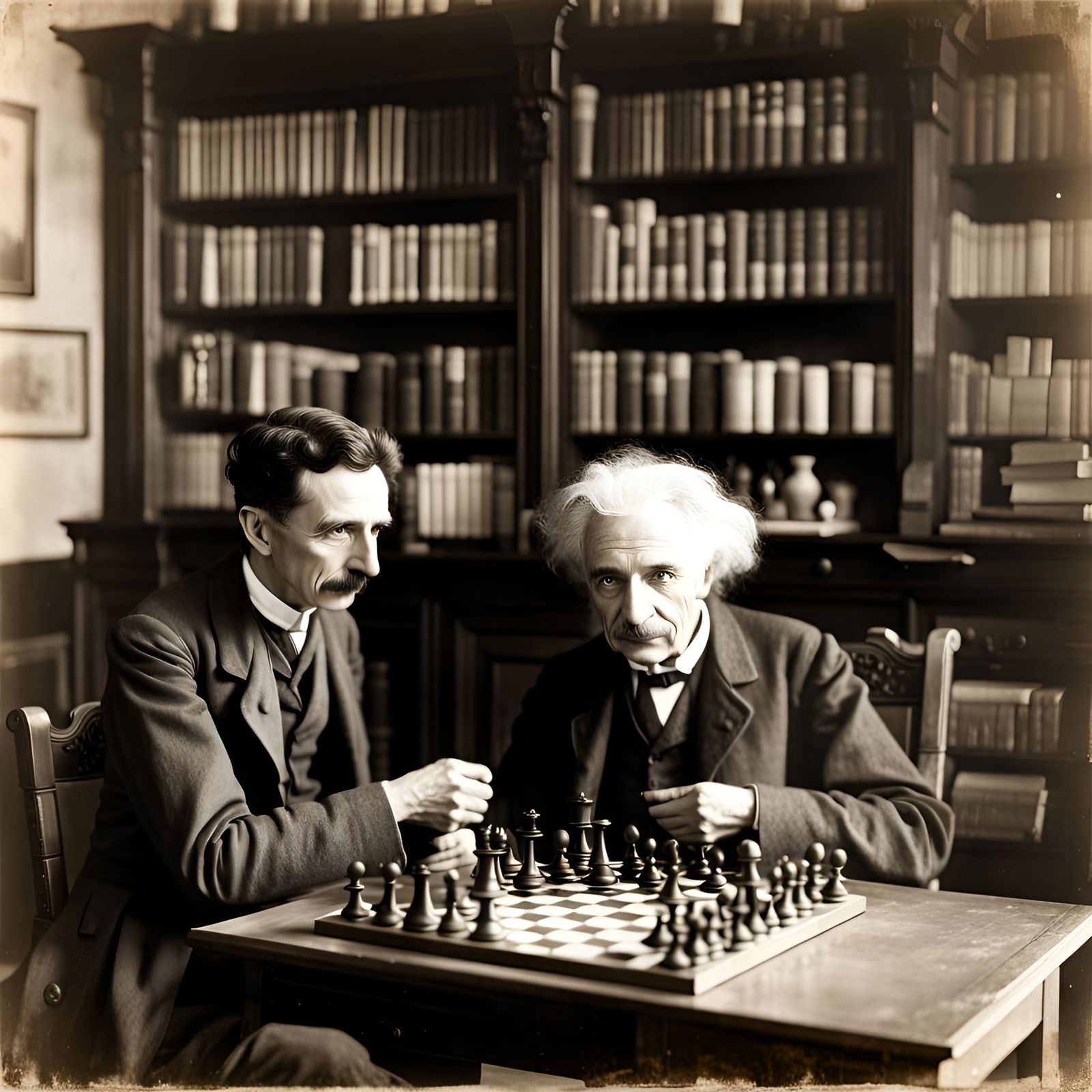 Meeting of the minds.