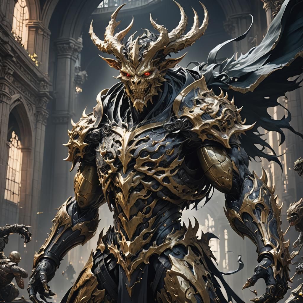 Abomination Before God: 3D Anime Concept Art